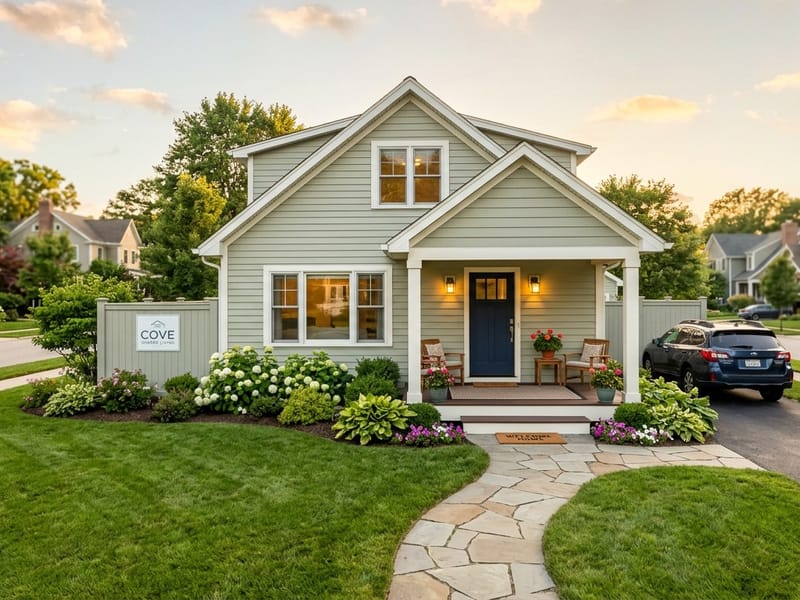 Exterior view of The Kinship Home
