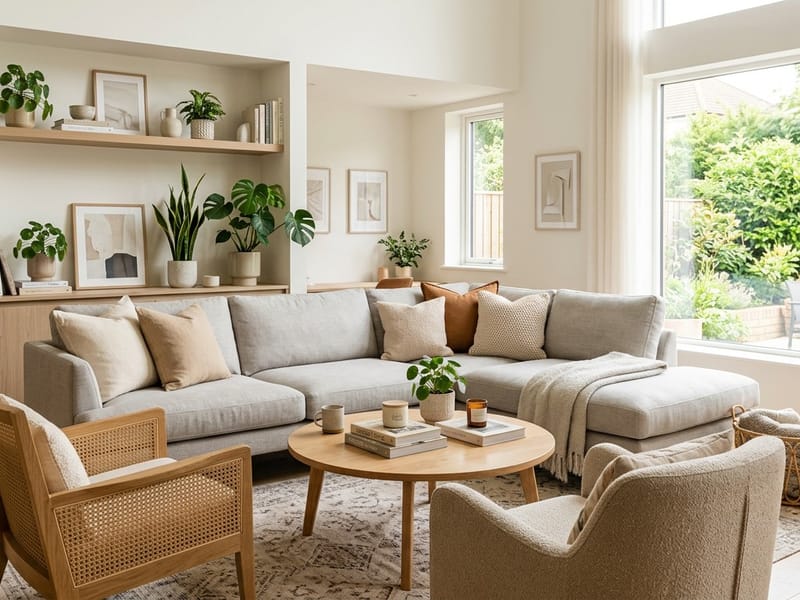Comfortable shared living room